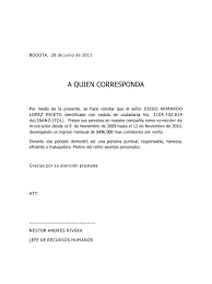 Carta De Referencia Personal Word Colombia Djdareve Com