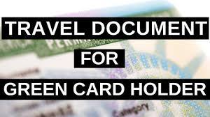 travel doent for green card holder