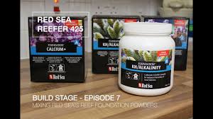 Red Sea Reefer Foundation Supplement Powders How I Mix Them