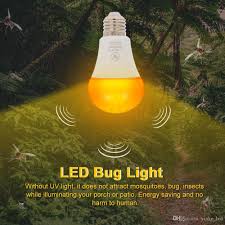 2020 Led Mosquito Killer Bulb Lamp E26 27 Trap Bug Flying Insect Pest Control Bug Zapper Repeller Outdoor Home Anti Mosquito Repellent Light From Yinke Led 4 33 Dhgate Com