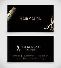 hair salon business card images