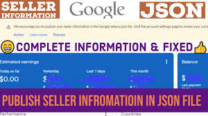 google sellers json file