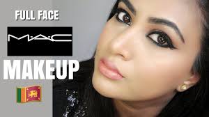 full face mac cosmetics makeup tutorial