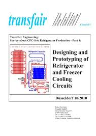 Transfair Refrigerator Cooling Circuit