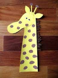 Giraffe crafts idea for preschool and kindergarten. Footprint Giraffe Giraffe Crafts Zoo Crafts Jungle Crafts