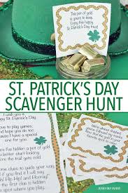 Here are the instructions for recreating this st. St Patrick S Day Scavenger Hunt For Kids Printable Sunny Day Family