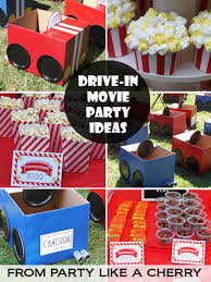 drive in party how to party