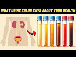 what urine color says about your health