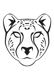 coloring pages cheetah coloring page