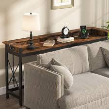 Long Sofa Console Table With S
