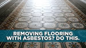 what to do when you remove asbestos