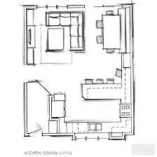 Kitchen Living Room Floor Plans