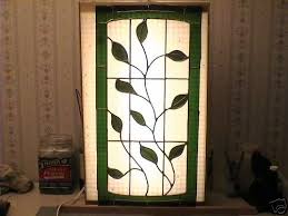 stain stained glass art panel wall