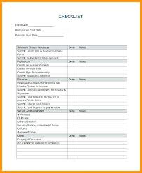 Special Event Checklist Template Fundraising Event Planning