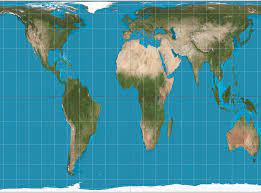 The map shows the contiguous usa (lower 48) and bordering countries with international topographic map of the contiguous united states. Us Schools To Get New World Map After 500 Years Of Colonial Distortion The Independent The Independent