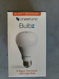 Linear Lb60z 1 Z Wave Dimmable Led Light Bulb Use With 2gig Go Control Systems Ebay