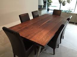 With the lights off and the center led light square on, you won't. Handmade Rustic Walnut Dining Table Black Walnut Dining Table Walnut Dining Table Dining Table