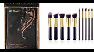 synthetic kabuki makeup brush set