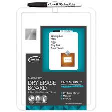 Dry Erase Board 8 5x11 University