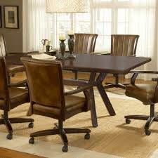 Dinette 3002 club chairs 5 piece set table 48 round wood edge mica wood top or wood edge wood top 4 custom swivel club chairs. Kitchen Table Sets With Rolling Chairs Modern Design