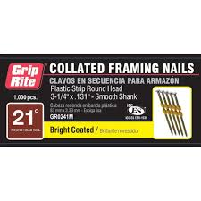 round head framing nails