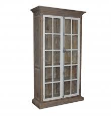 Montana Library Cabinet White Doors