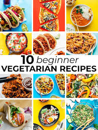 vegetarian recipes for beginners