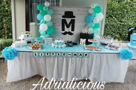 We have all the decorations, accessories and supplies to. Little Man Baby Shower Decorations And Gold Little Man Table Centerpiece Sticks Little Man Party Decorations Gray White Black Centerpieces Table Decor Home Living