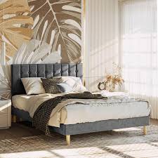 Likimio Queen Bed Frame Platform Beds