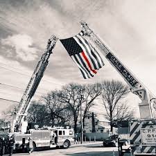 thin red line flag for firefighters