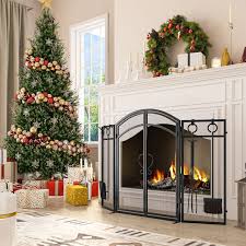 Yitahome Fireplace Screen With Doors