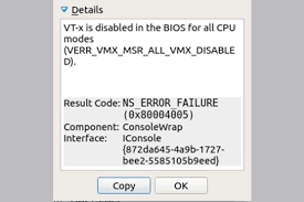 5 fi vt x is disabled in the bios