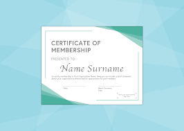 a certificate in microsoft word