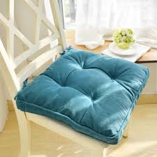 Custom chair cushion aesthetic rooms rooftop bar replacement cushions sunbrella upholstery. Nathime Soft Patio Outdoor Chair Pad With Ties Home Decor Indoor Dining Chairs Cushion 16 9 16 9 3 8 Blue 1pc Buy Online In Fiji At Fiji Desertcart Com Productid 158051414