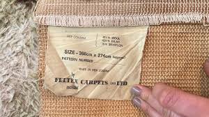 large 1970s feltex rug bidbud