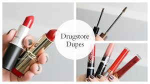 makeup s and their dupes