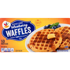 save on giant blueberry waffles 10 ct