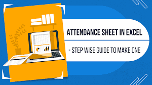attendance sheet in excel step wise