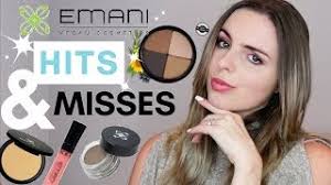 emani cosmetics review hits and