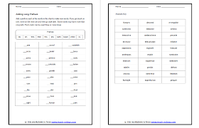 8 Of The Best Prefix And Suffix Worksheets And Resources For