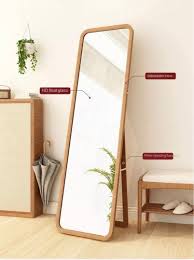 nordic pine wood full length mirror