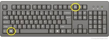On most keyboards, the button is usually found between the f12 and scroll lock keys. How To Take Screenshot On Hp Laptop And Desktop Techowns