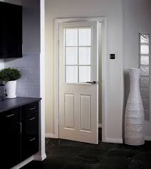 White Interior Doors With Glass Flash