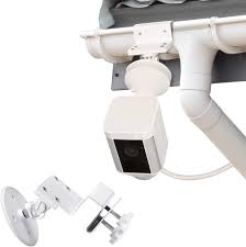 There's even outdoor recessed lighting for spaces like patios. Amazon Com Wasserstein Weatherproof Gutter Mount Compatible With Ring Spotlight Cam Wired Ring Spotlight Cam Battery Greater Height For Your Ring Camera White Amazon Devices