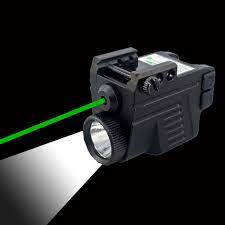 handgun green laser sight strobe led
