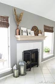 Diy Mantel Update With Crown Molding