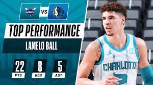 Ball beat out fellow finalists anthony edwards and tyrese haliburton. Lamelo Ball Tallies A Team High 22 Pts 8 Reb 5 Ast In The Hornets W Youtube