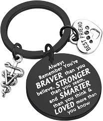 These vet tech gift ideas are suitable for coworkers, employees, friends, family, and acquintance. Amazon Com Bnql Veterinarian Keychain Vet Tech Gifts Vet Student Gifts Veterinary Technician Gift Jewelry Graduation Gifts You Are Braver Stronger Smarter Than You Think Black Jewelry