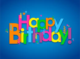 Colored Happy Birthday Text Design Vector Free Download