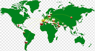 globe world map european flower vine